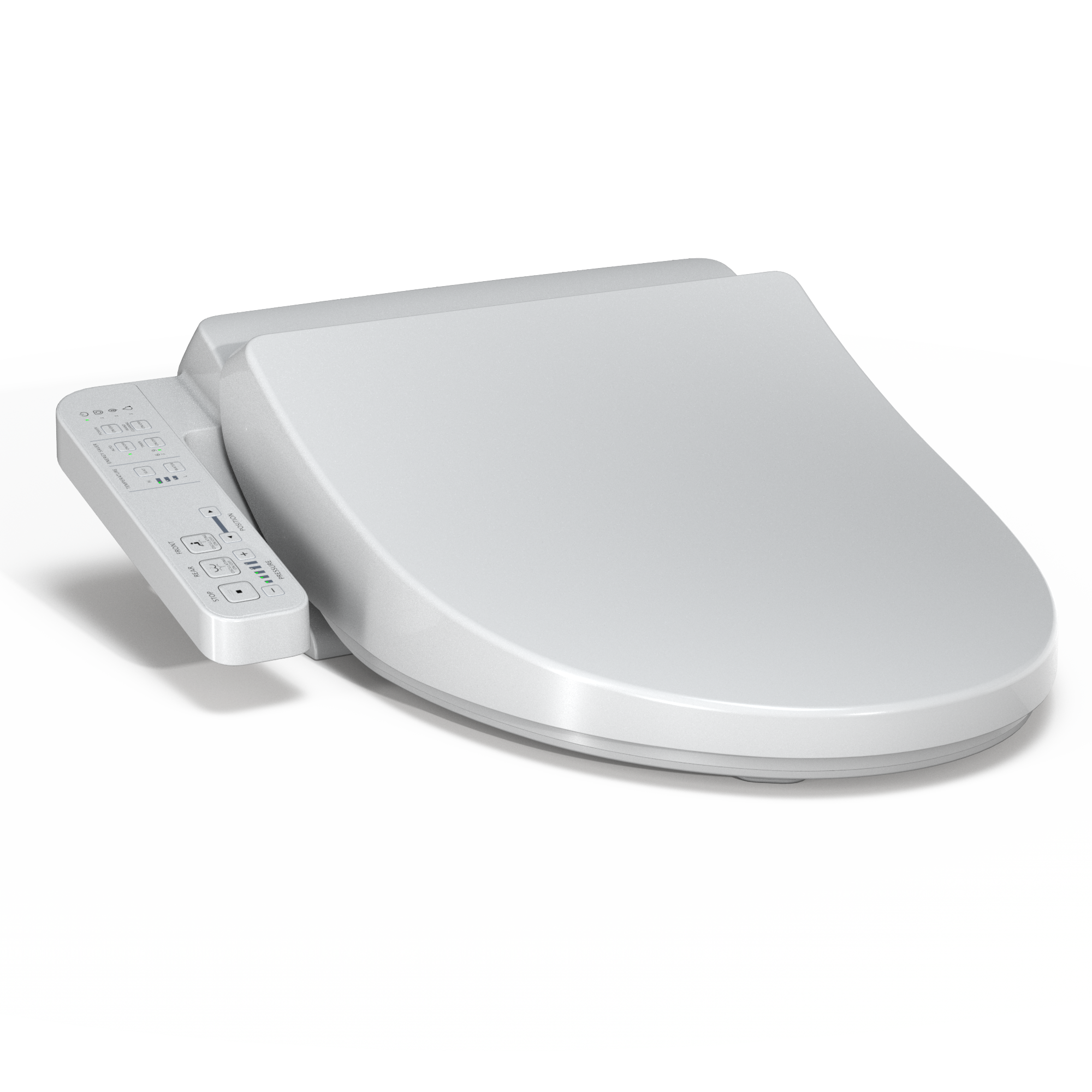 TOTO WASHLET A2  Electronic Bidet Toilet Seat with Heated Seat and SoftClose Lid, Elongated, Cotton White 