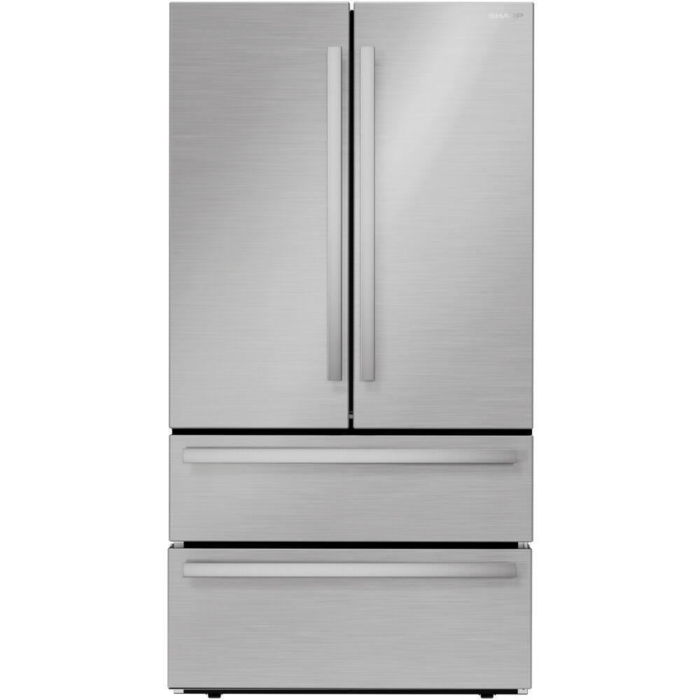 22.5-Cu. Ft. French Door Counter-Depth Refrigerator in Stainless Steel