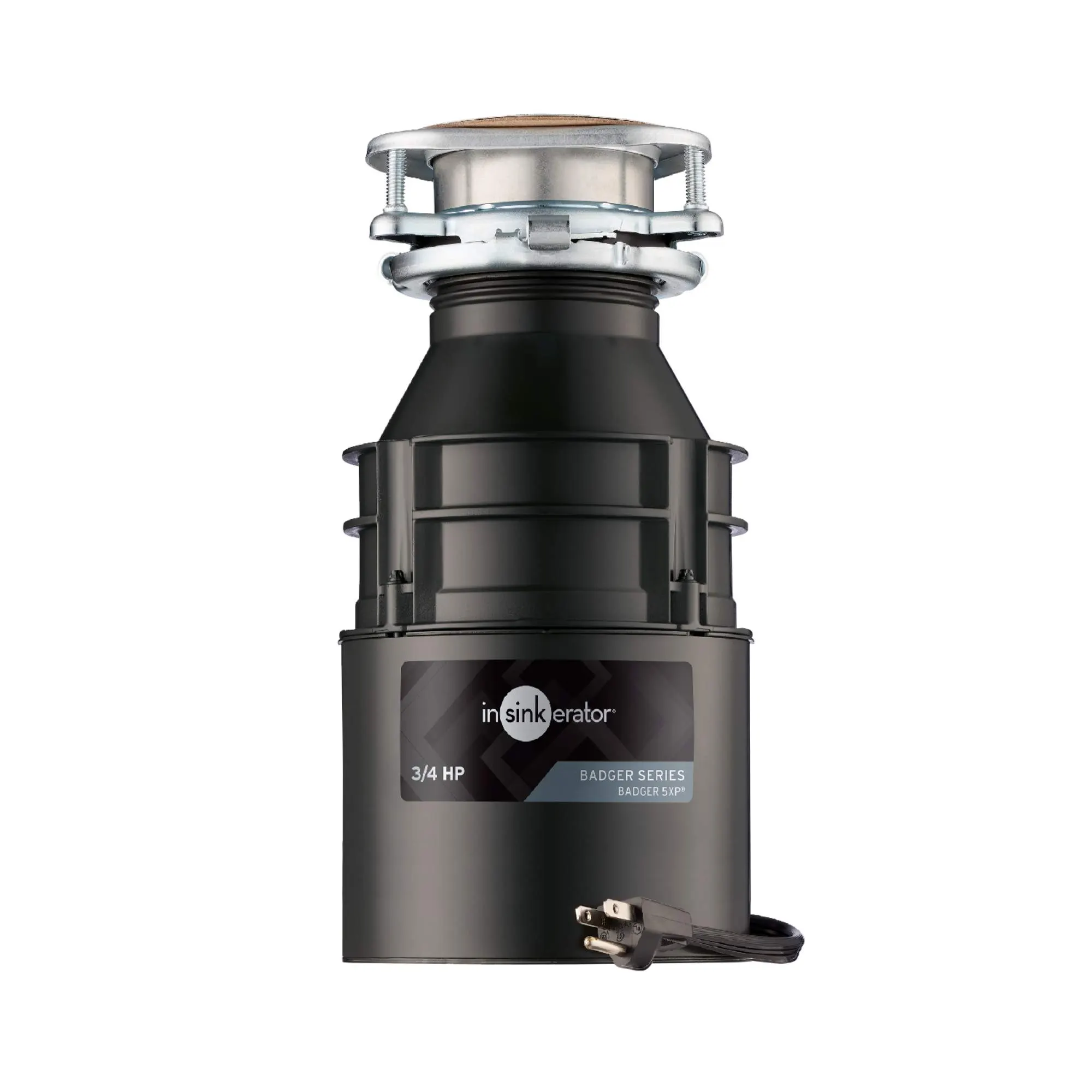 3/4 hp Continuous Feed Garbage Disposal with Power Cord