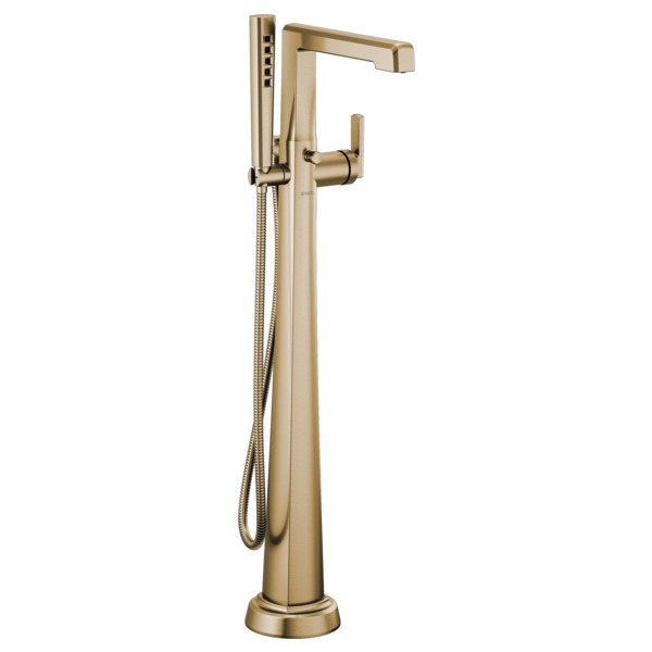Brizo Levoir™: Single-Handle Floor Mount Tub Filler