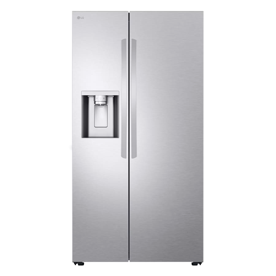 27 cu. ft. Side-by-Side Refrigerator with Ice & Water Dispenser