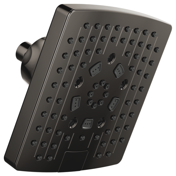 Brizo Brizo Universal Showering: 7" Linear Square H2Okinetic® Multi-Function Wall Mount Shower Head - 2.5 GPM
