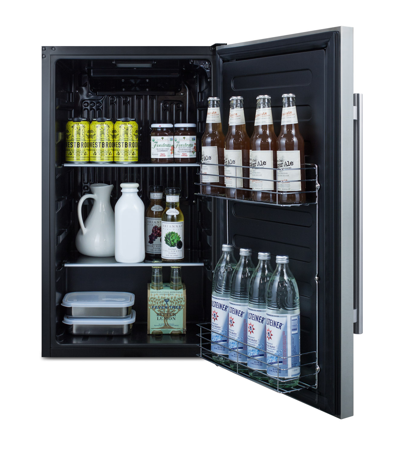 Shallow Depth Outdoor Built-In All-Refrigerator, ADA Compliant