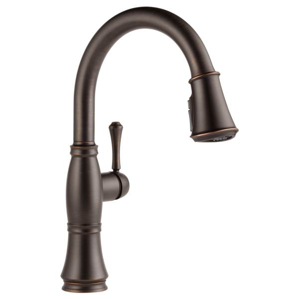 Delta Cassidy™: Single Handle Pull-Down Kitchen Faucet with ShieldSpray® Technology