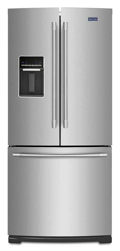 30-Inch Wide French Door Refrigerator with Exterior Water Dispenser- 20 Cu. Ft.