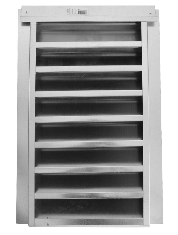 G90 Galvanized Steel Stucco Gable Vent