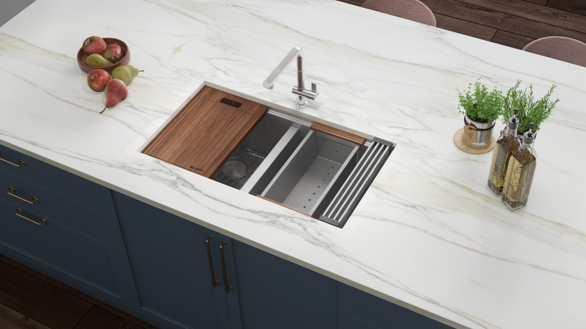 Ruvati 33 Undermount Kitchen Sink