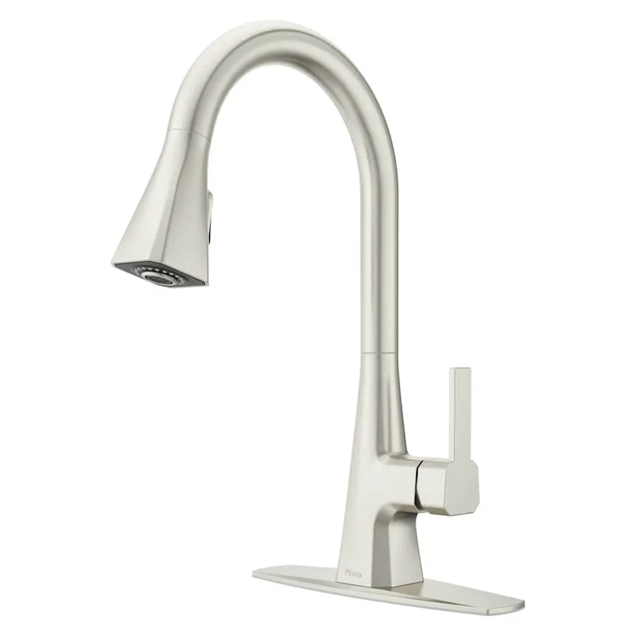 Frontera 1.8 GPM Single Hole Pull Down Kitchen Faucet