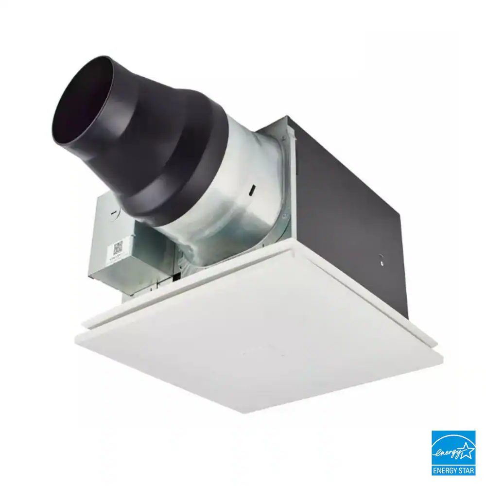 WhisperGreen Select Pick-A-Flow 30 to 110 CFM Bathroom Exhaust Fan Flex-ZFast Bracket-4/6 in. Duct Adapter